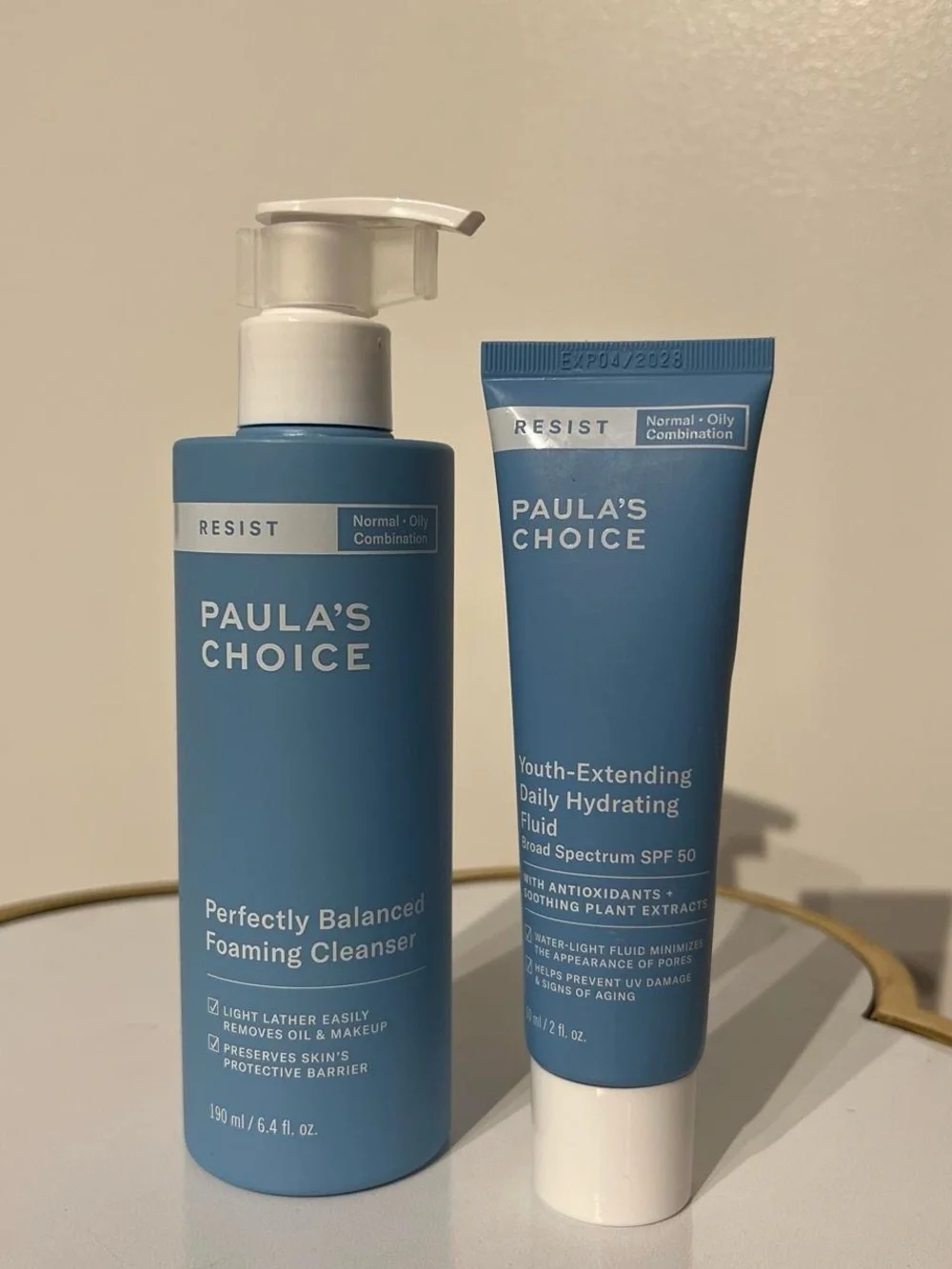 Paula's Choice Blue Skincare Cleanser & Moisturizer Duo